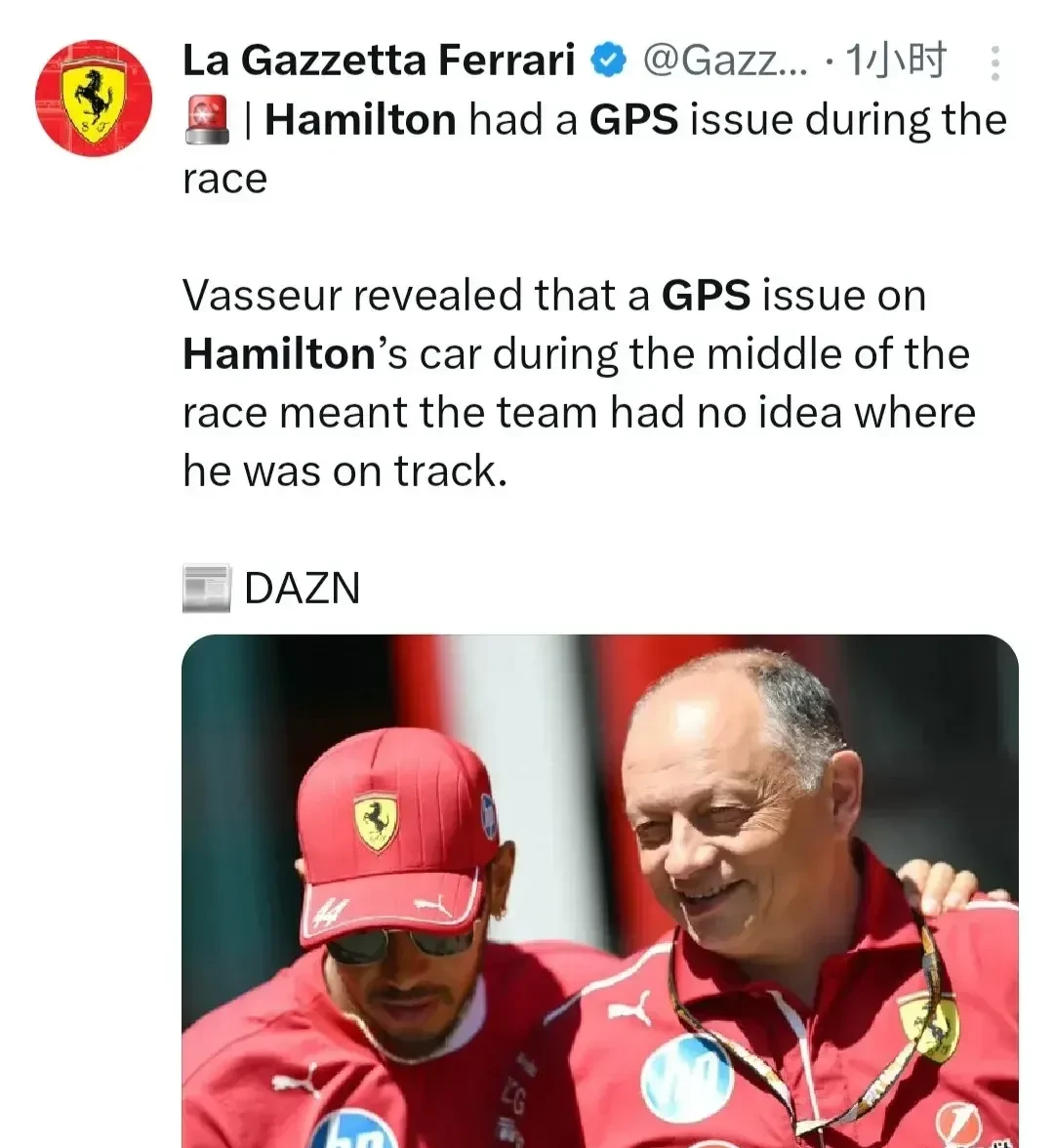 雷诺车队逆转威廉姆斯，汉密尔顿带队取胜