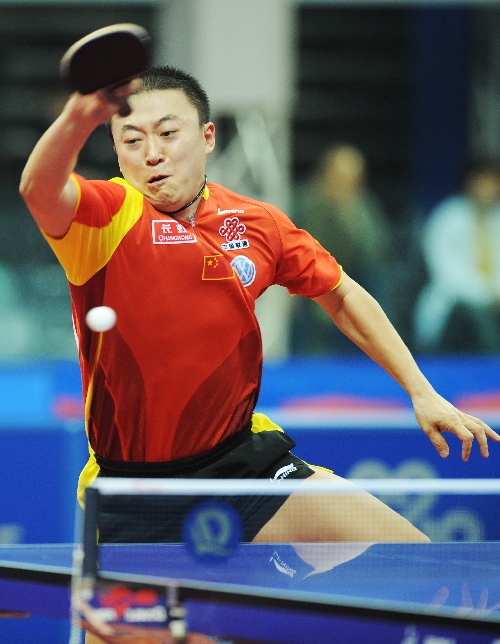 中国队轻取印度队，马琳刷新纪录